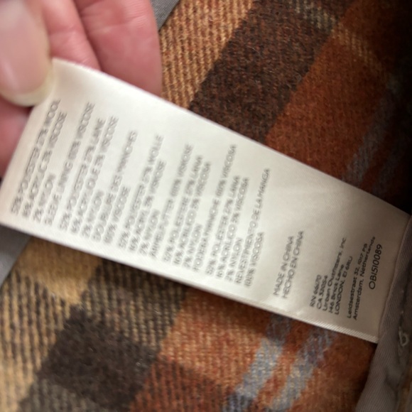 Free People NWT plaid coat - Picture 7 of 7